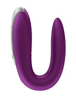 Satisfyer Double Fun 情侶共震器 紫色