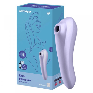 Satisfyer Dual Pleasure 智能吸啜器 淡紫色
