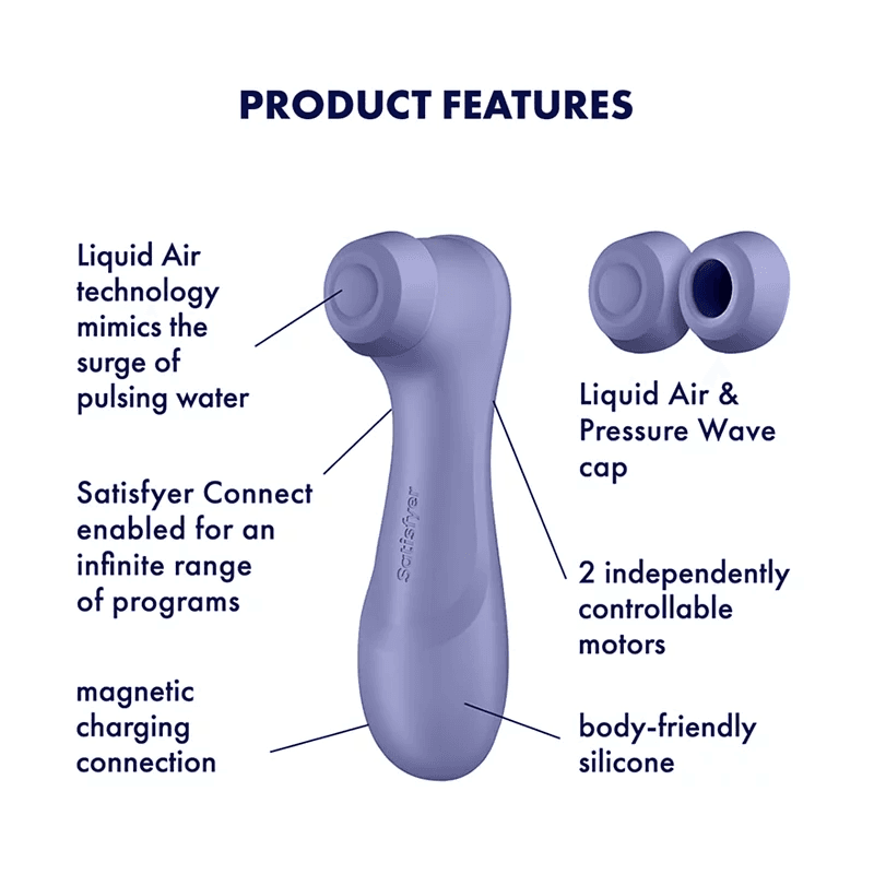 Satisfyer Pro 2 (第三代) 智能吸吮震動器 紫色