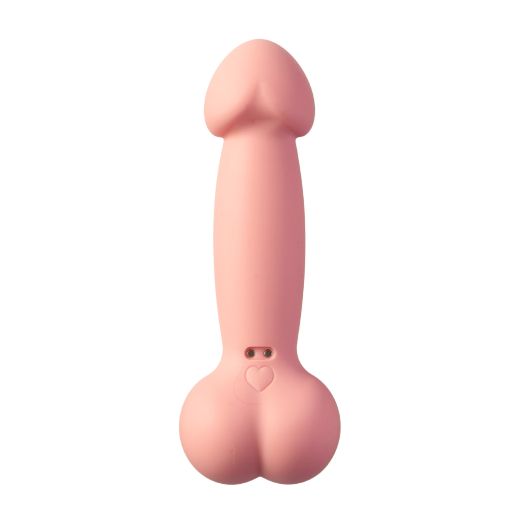 Spoony 仿真陽具造型震動器 - 珊瑚粉