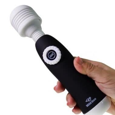 SSI Japan - Kuro Denma 第三代 絕對潮吹入電式AV按摩棒 - 黑色