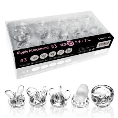 SSI Japan 乳頭專用配件 #3：硬度 35 (中等)