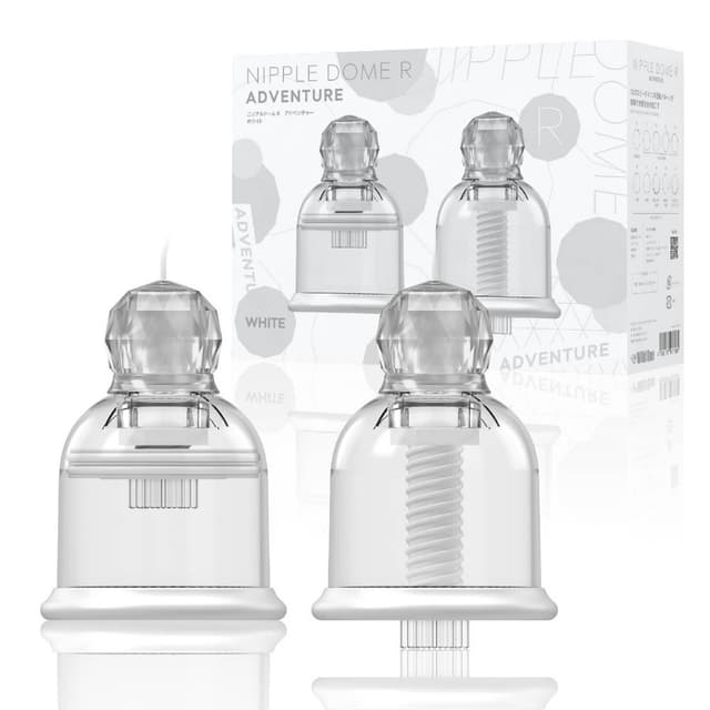 SSI JAPAN - Nipple Dome R 進階型 乳頭刺激按摩器 白色