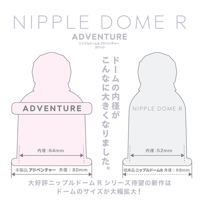 SSI JAPAN - Nipple Dome R 進階型 乳頭刺激按摩器 白色
