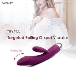SVAKOM Trysta 滾珠式雙頭G點按摩棒