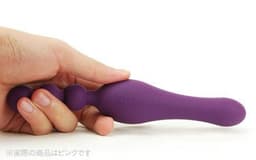 Toynary DN03 陰道後庭兩用拉珠按摩棒 - 紫色