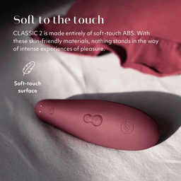 Womanizer Classic 2 陰蒂吸啜器 - 酒紅色