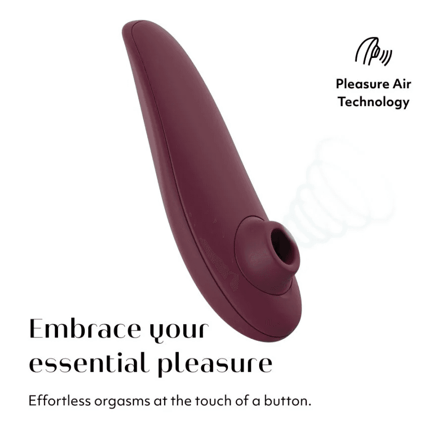 Womanizer Classic 2 陰蒂吸啜器 - 酒紅色