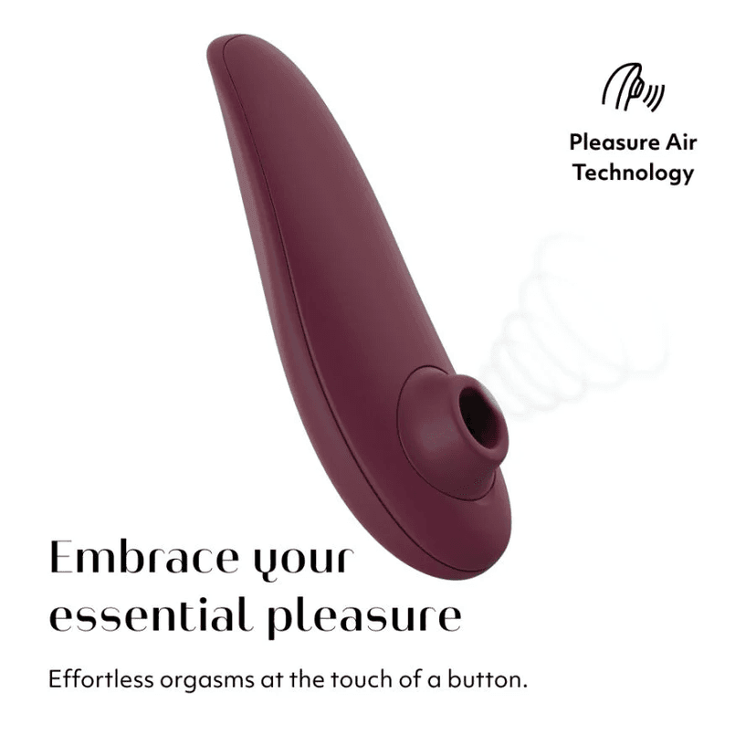Womanizer Classic 2 陰蒂吸啜器 - 酒紅色