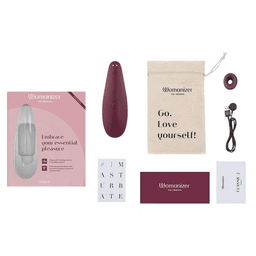 Womanizer Classic 2 陰蒂吸啜器 - 酒紅色