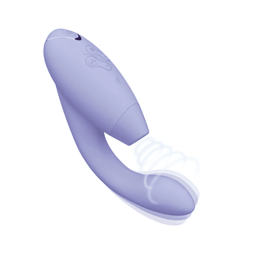 Womanizer Duo 2 陰蒂吸啜 + G點震動器 - 淺紫色
