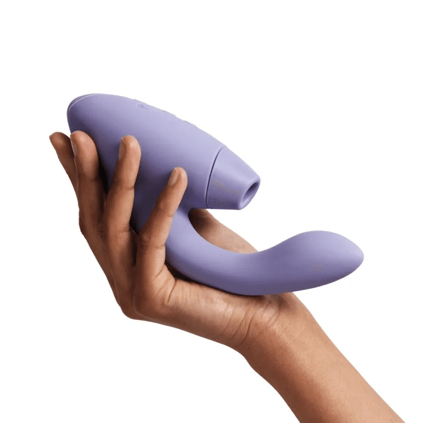 Womanizer Duo 2 陰蒂吸啜 + G點震動器 - 淺紫色