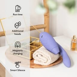 Womanizer Duo 2 陰蒂吸啜 + G點震動器 - 淺紫色