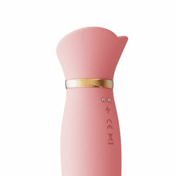 Zalo - Rose Rabbit Vibrator 吸吮震動棒 粉色