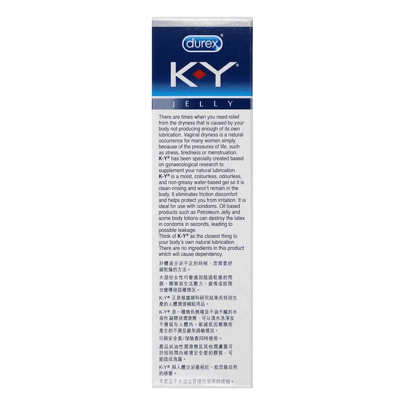 Durex 杜蕾斯 K-Y Jelly 100g 水性潤滑劑