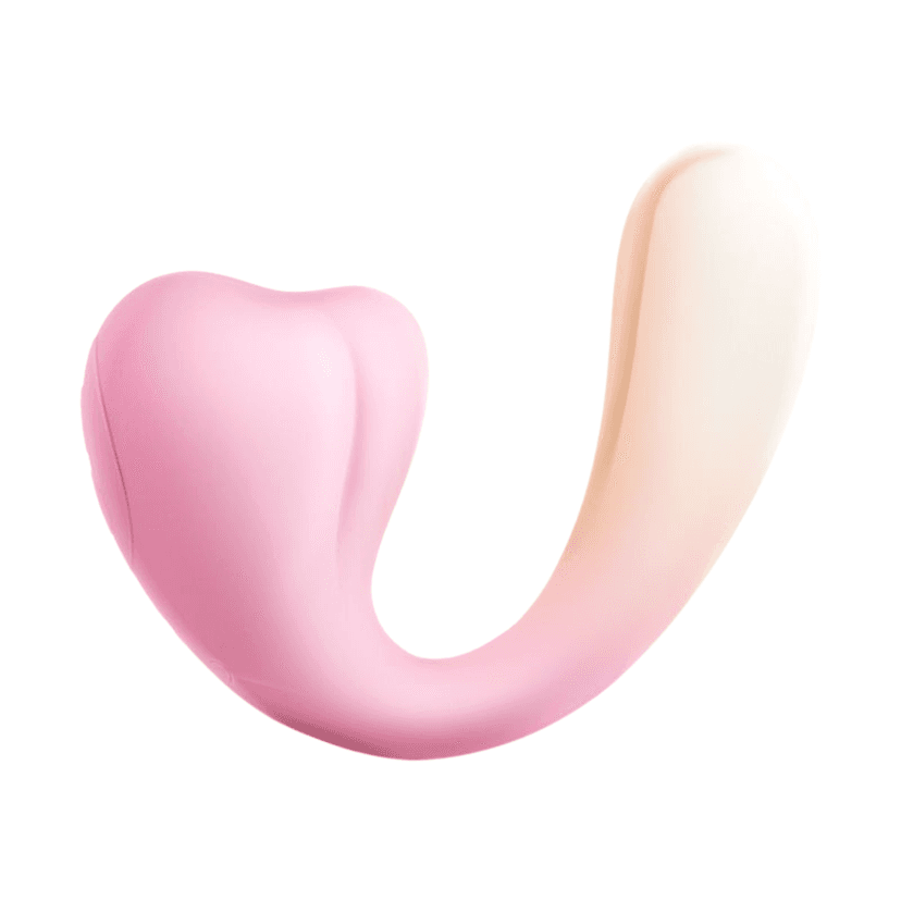 EROCOME - Elephant 長象鼻 雙頭可加熱震動旋轉按摩器 - 粉色