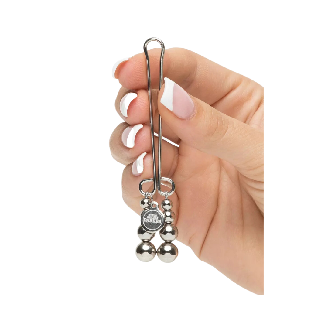 Fifty Shades of Grey Fifty Shades Darker Just Sensation Beaded Clitoral Clamp 串珠陰蒂夾