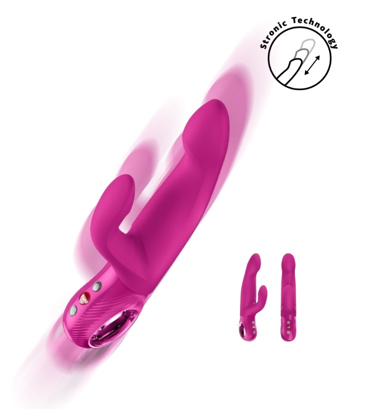 Fun Factory - Bi Stronic Immerse 抽插式脈衝兔仔震動器 - 紫紅色
