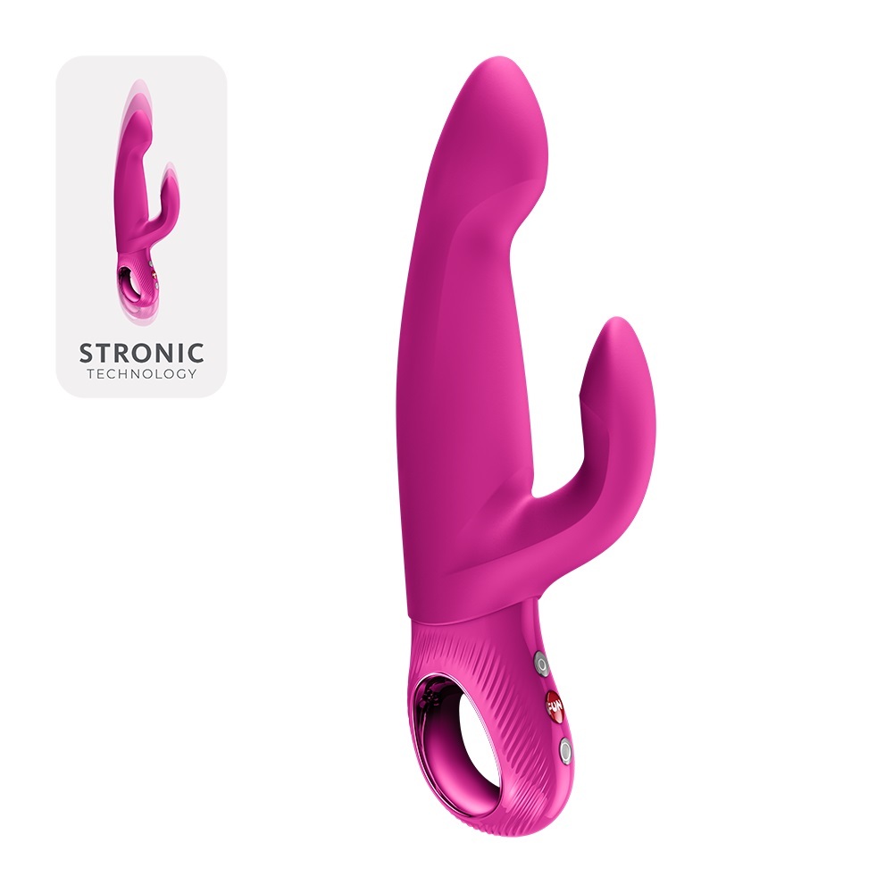 Fun Factory - Bi Stronic Immerse 抽插式脈衝兔仔震動器 - 紫紅色