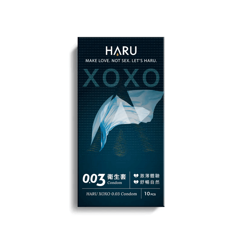 HARU XOXO 0.03 舒暢激薄款 10 片裝 乳膠安全套