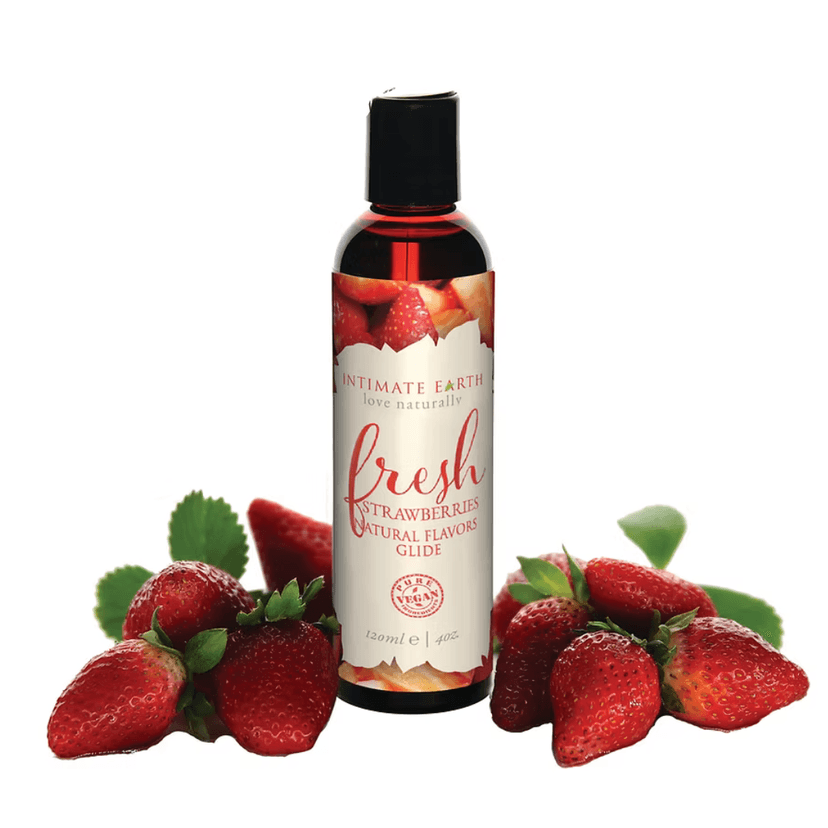 Intimate Earth - Fresh 有機果味口交潤滑液 草莓味 - 120ml