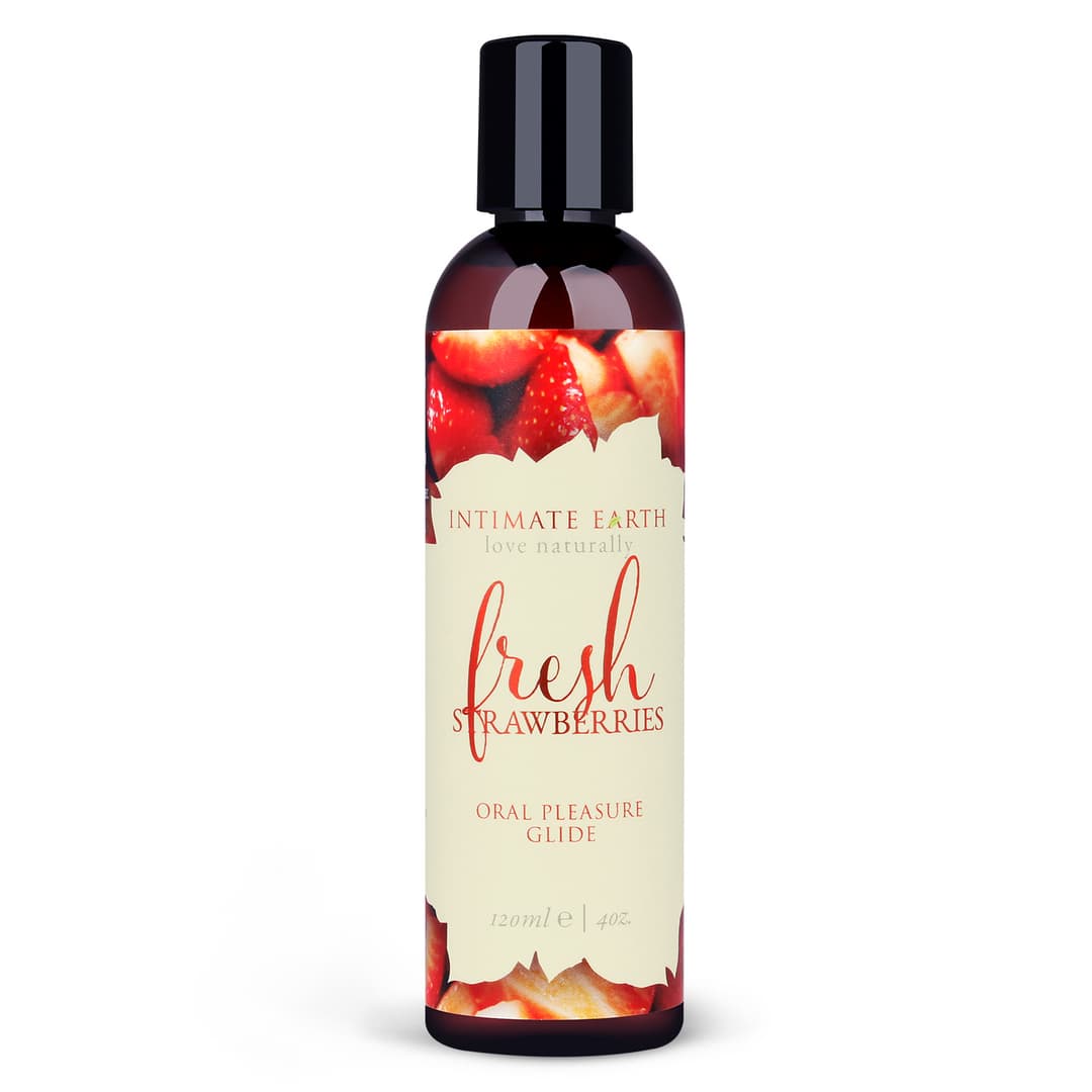 Intimate Earth - Fresh 有機果味口交潤滑液 草莓味 - 120ml