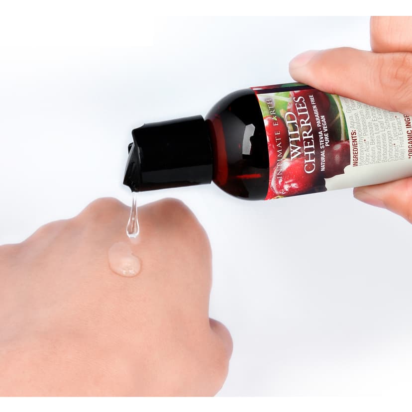 Intimate Earth - 有機果味口交潤滑液 櫻桃味 - 120ml