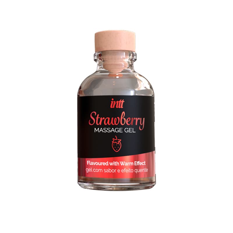 intt - 暖感可食用果味按摩油 草莓味 30ml