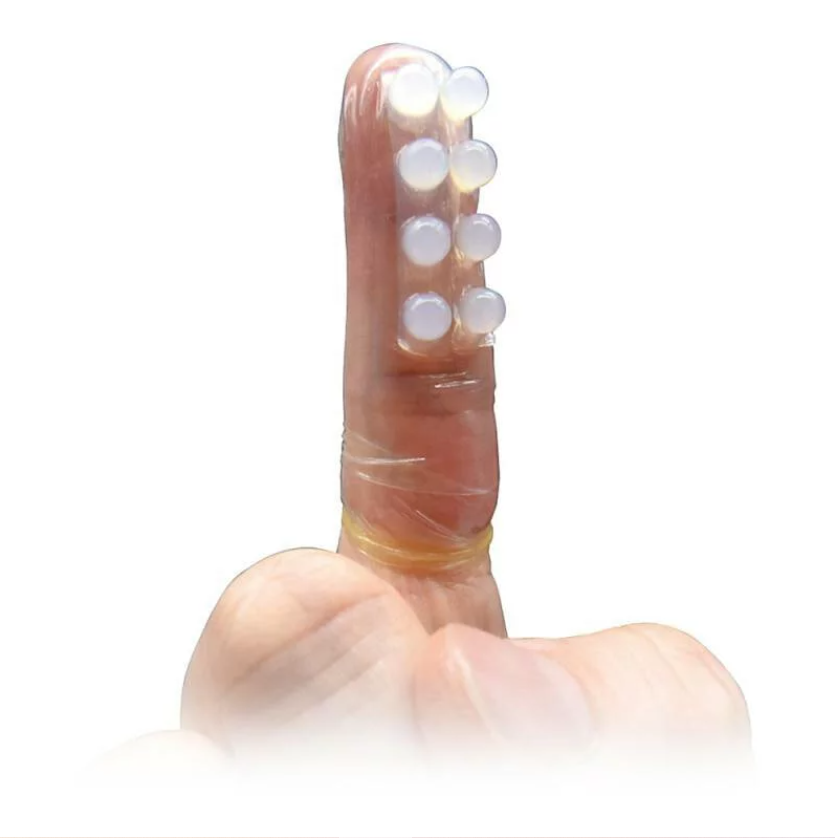 Kiss Me Love - Finger Skin DX G-4 0.06mm 6 片裝 乳膠指險套