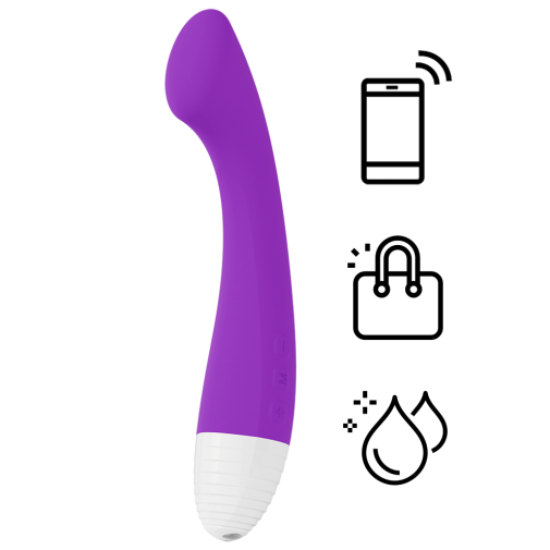 LELO - Moka Originals 智能可用APP G點震動棒 - 紫色