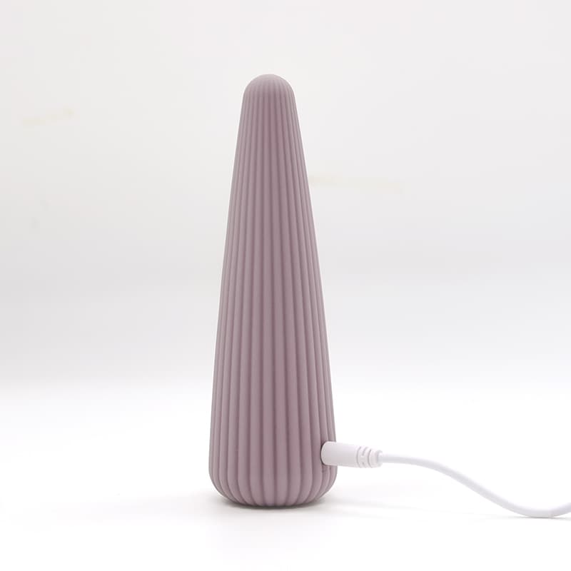 長條形蘑菇狀震動器--紫色