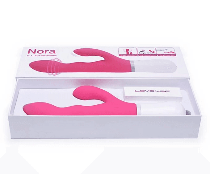 LOVENSE Nora 旋轉式 智能App遙控 兔耳震動棒