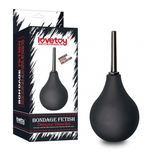 Lovetoy - Bondage Fetish 豪華灌腸器 16.5cm