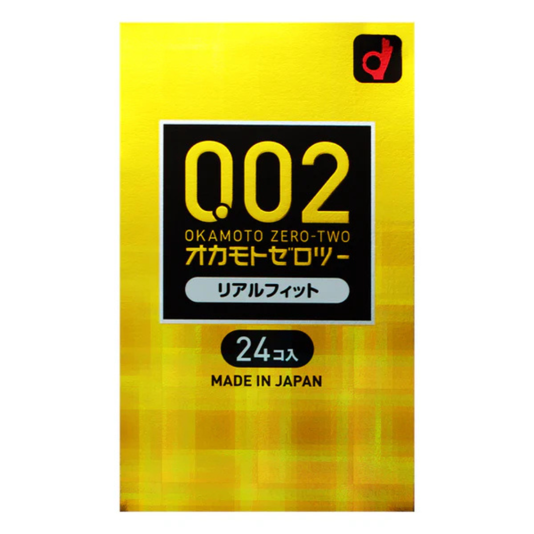 岡本 0.02 真貼身 (日本版) 24 片裝 PU 安全套
