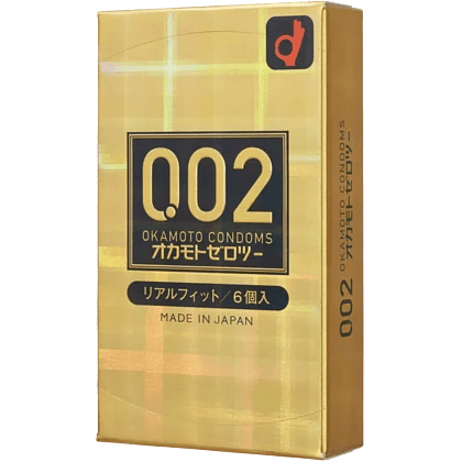 岡本 0.02 完全貼身 (日本版) 6 片裝 PU 安全套