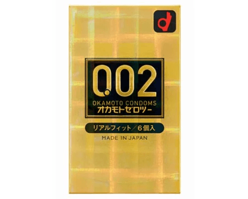 岡本 0.02 完全貼身 (日本版) 6 片裝 PU 安全套