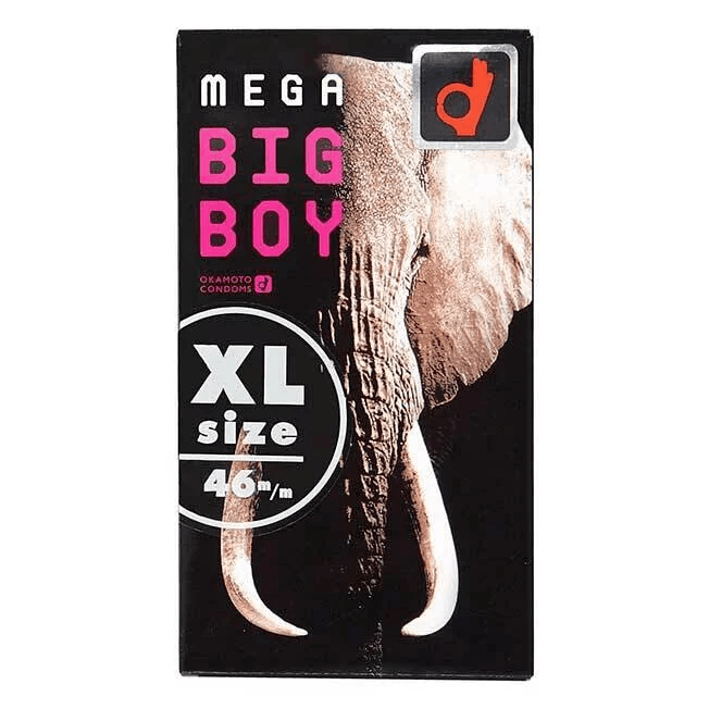 Okamoto 岡本 Mega Big Boy 72mm (日本版) 12片裝 乳膠安全套