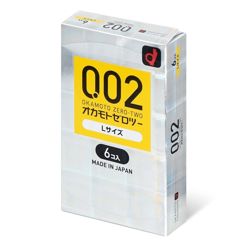 岡本Okamoto 薄度均一 0.02 大碼 (日本版) 58mm 6 片裝 PU安全套