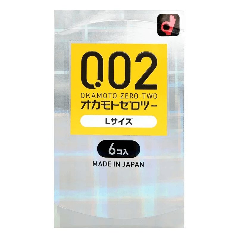 岡本Okamoto 薄度均一 0.02 大碼 (日本版) 58mm 6 片裝 PU安全套