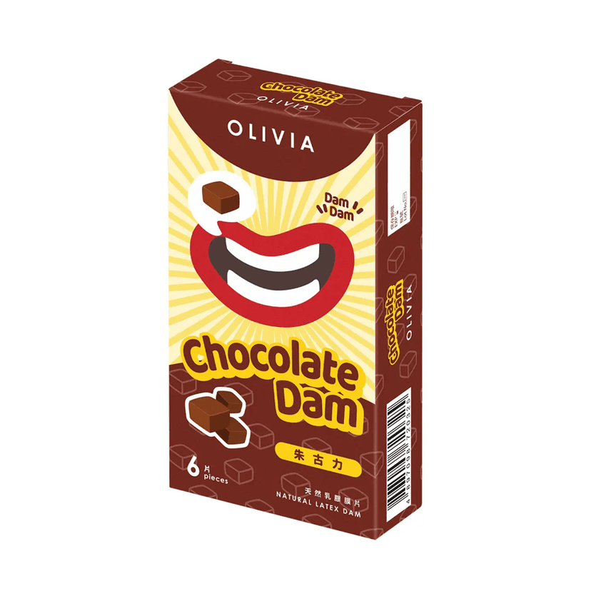 奧莉維亞 Olivia 朱古力香味 6 片口交膜片