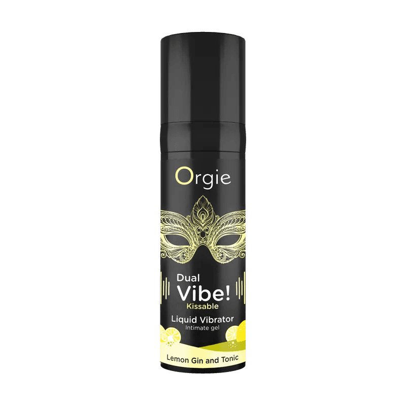 Orgie - Dual Vibe! 口交專用 冰火震震高潮液 (Lemon Gin and Tonic 口味)