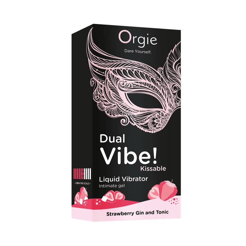 Orgie - Dual Vibe! 草莓琴湯尼味酥麻震感口交高潮凝膠 -15 ml