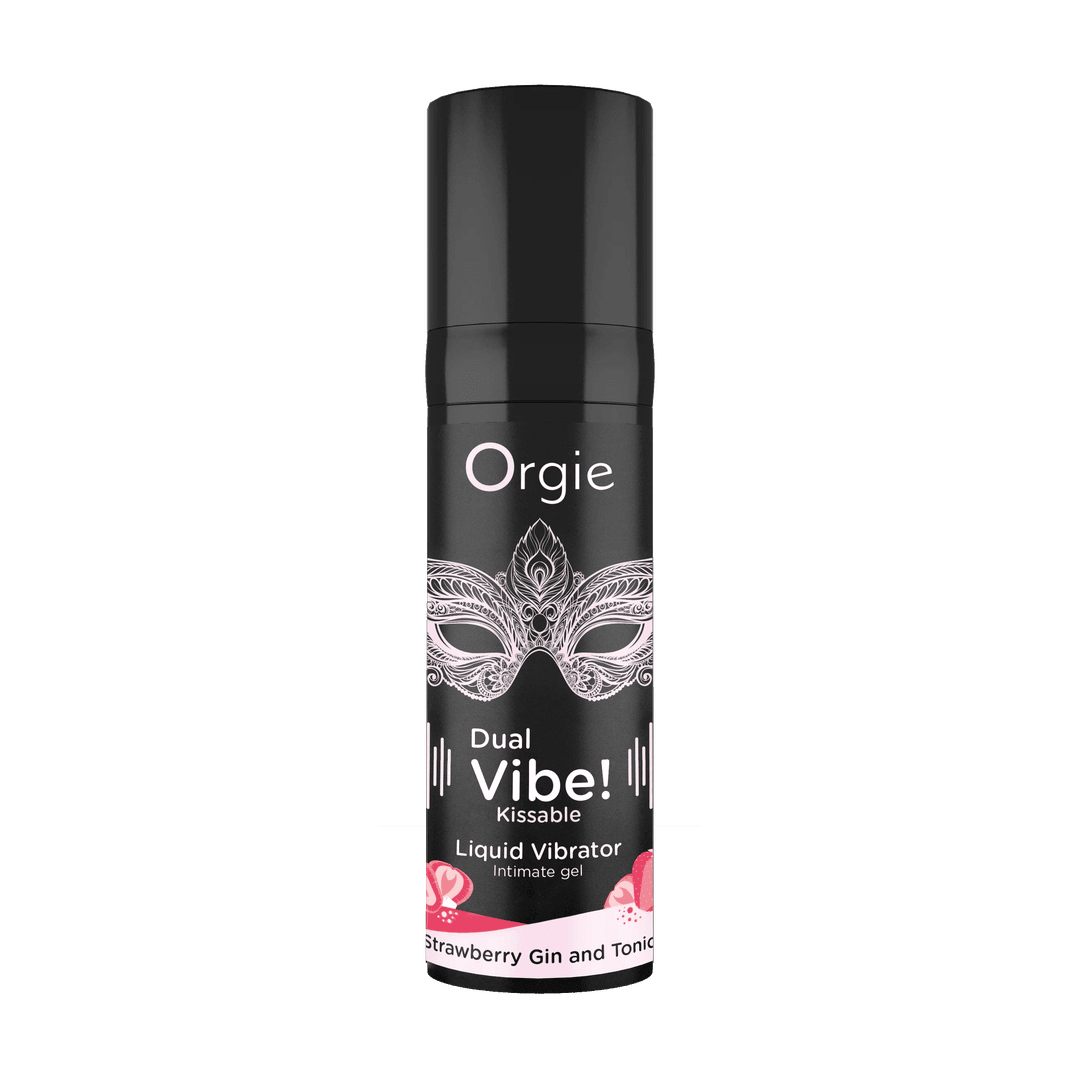 Orgie - Dual Vibe! 草莓琴湯尼味酥麻震感口交高潮凝膠 -15 ml