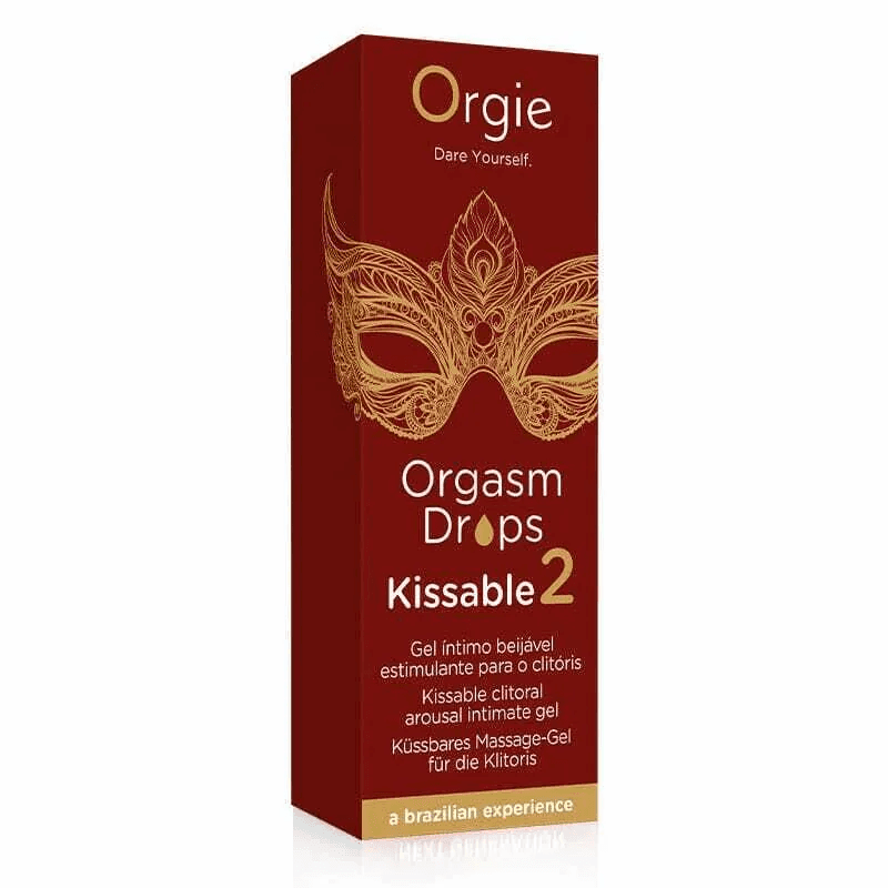 Orgie Orgasm Drops Kissable 2 口愛溫感陰蒂高潮液 加強版 30ml