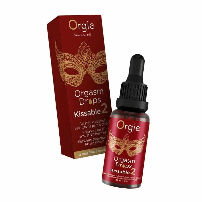 Orgie Orgasm Drops Kissable 2 口愛溫感陰蒂高潮液 加強版 30ml