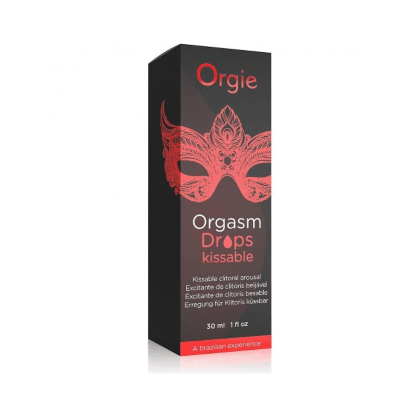 Orgie - Orgasm Drops Kissable 可食用女士敏感滴劑 - 滴管裝 - 30ml