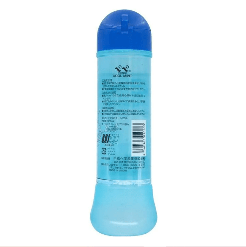 PEPEE - Cool Mint 薄荷涼感水性潤滑劑 - 360ml