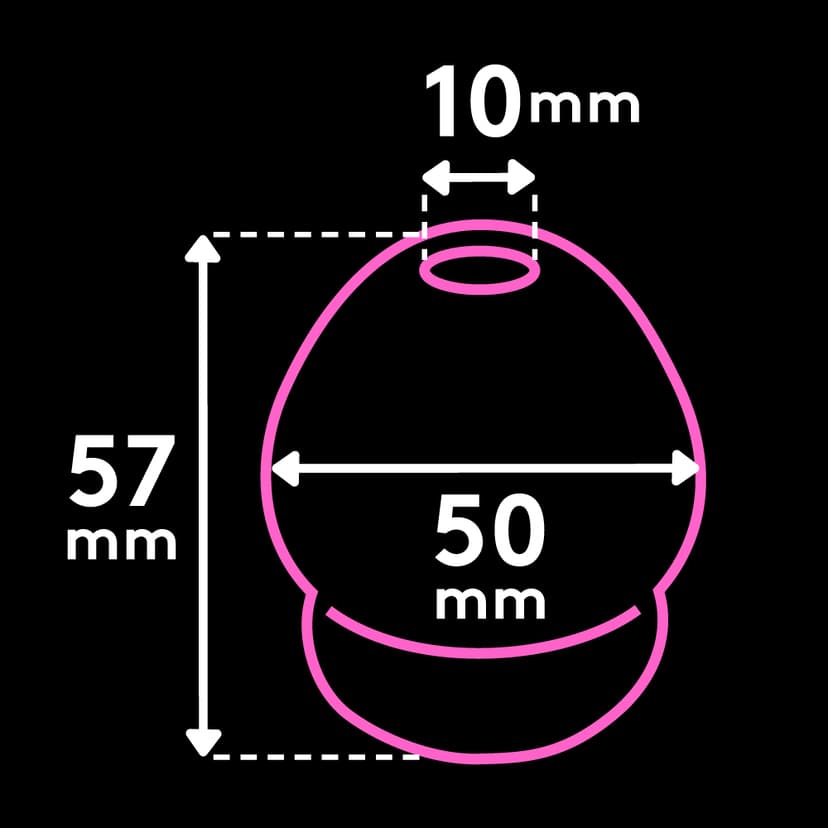 PxPxP Culi-chupa Cunni Rotor 迷你陰蒂吸啜器 粉色