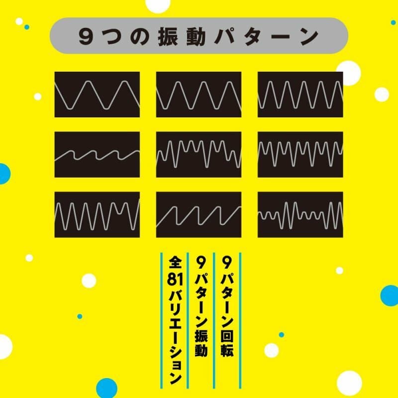 PxPxP - Naka-Iki 81 頻轉震屈曲仿真陽具 中碼