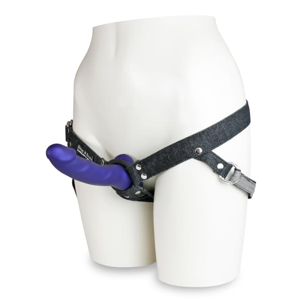 Denim Harness × fuze Velvet 穿戴式腰帶及矽膠假陽具套裝